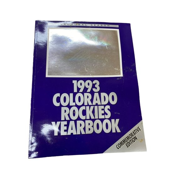 Unknown Other - AS IS 1993 Colorado Rockies yearbook